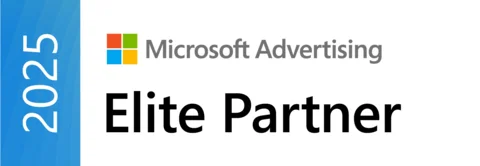 Logo Microsoft Advertising Elite Partner 2025