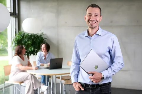 Leiter CMS Solutions mit dem TYPO3 Team der krick.com