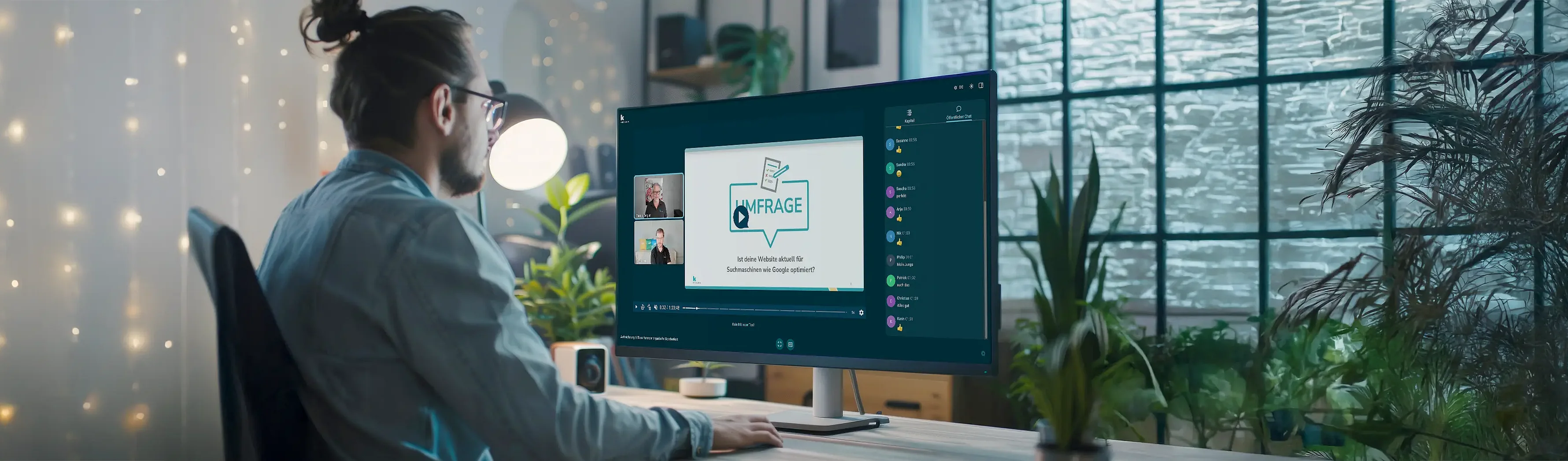 SEO-Experte hält Webinar rund um SEO und KI